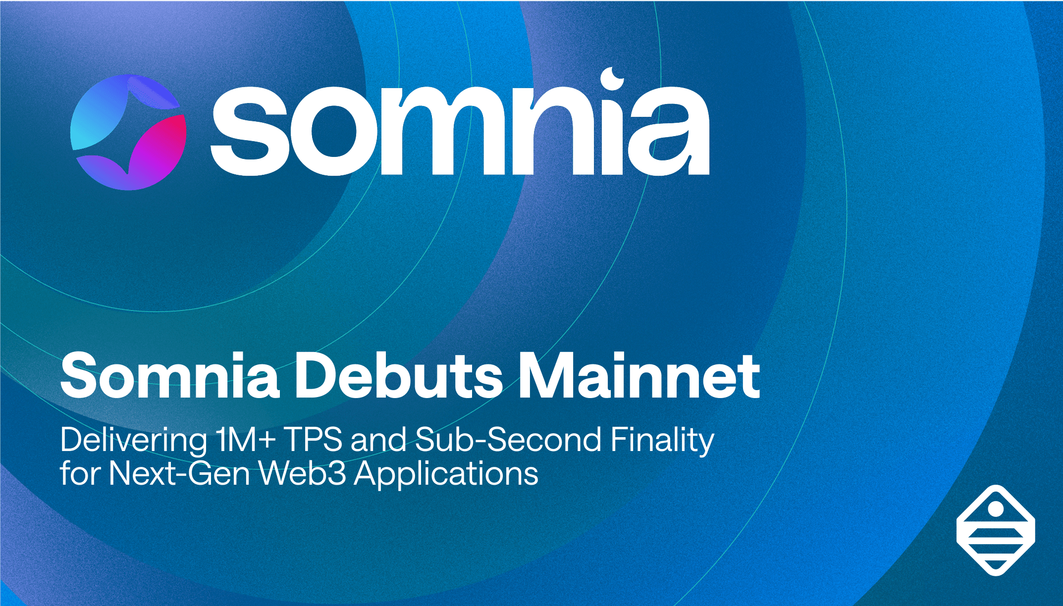 Somnia Debuts Mainnet, Delivering 1M+ TPS and Sub-Second Finality for Next-Gen Web3 Applications